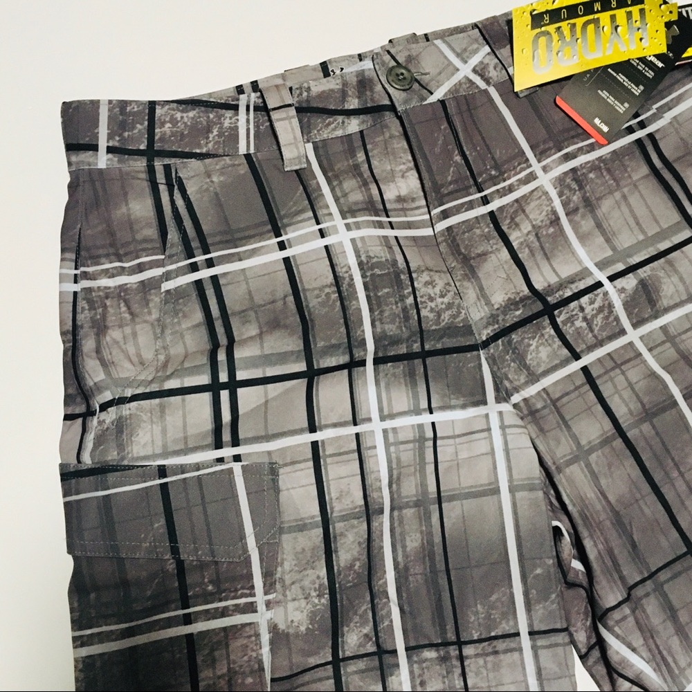 NWT Under Armour Fishing HeatGear Casual Athletic Water Short Mens Size 34 M NEW - Picture 3 of 13